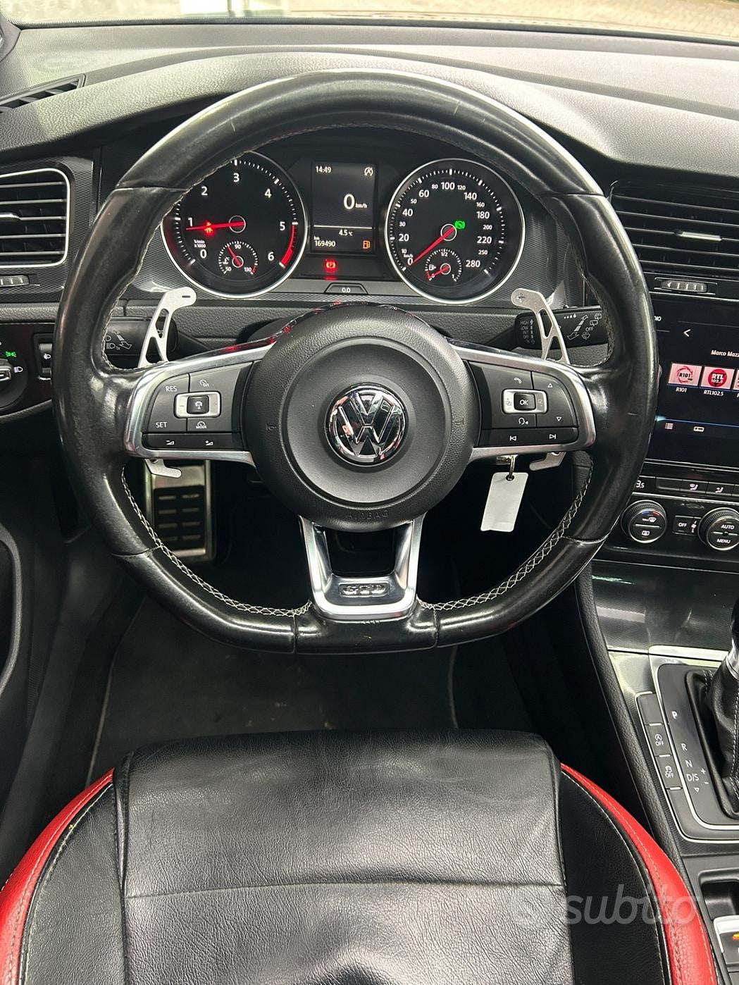 VOLKSWAGEN - GOLF GTD (2015 - km 160.000 - Diesel)
