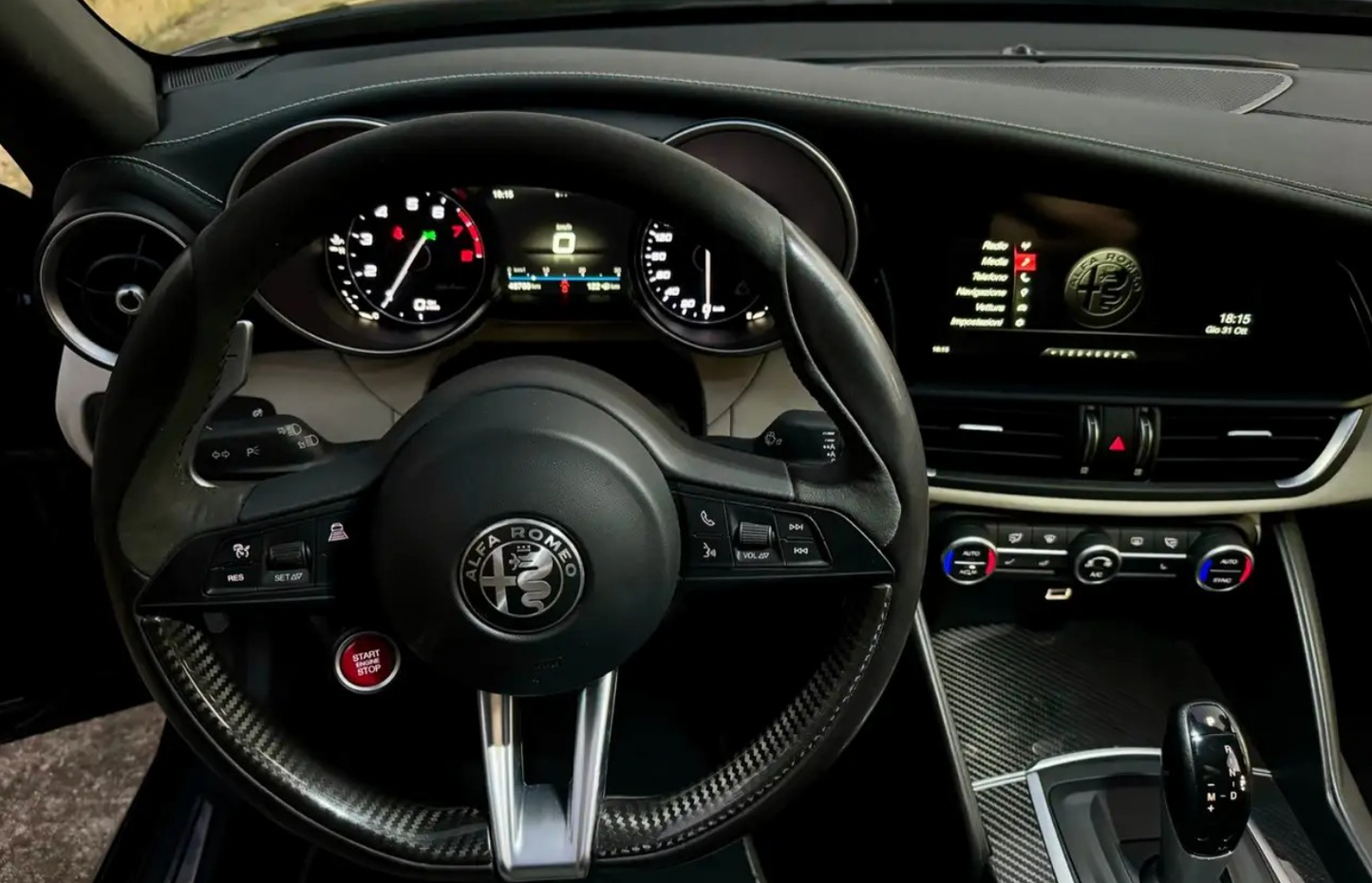 ALFA ROMEO - GIULIA (2017 - km 48.769 - Benzina)