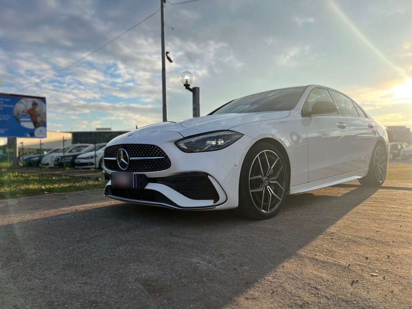 MERCEDES-BENZ - C 300 (2022 - km 39.000 - Ibrida)