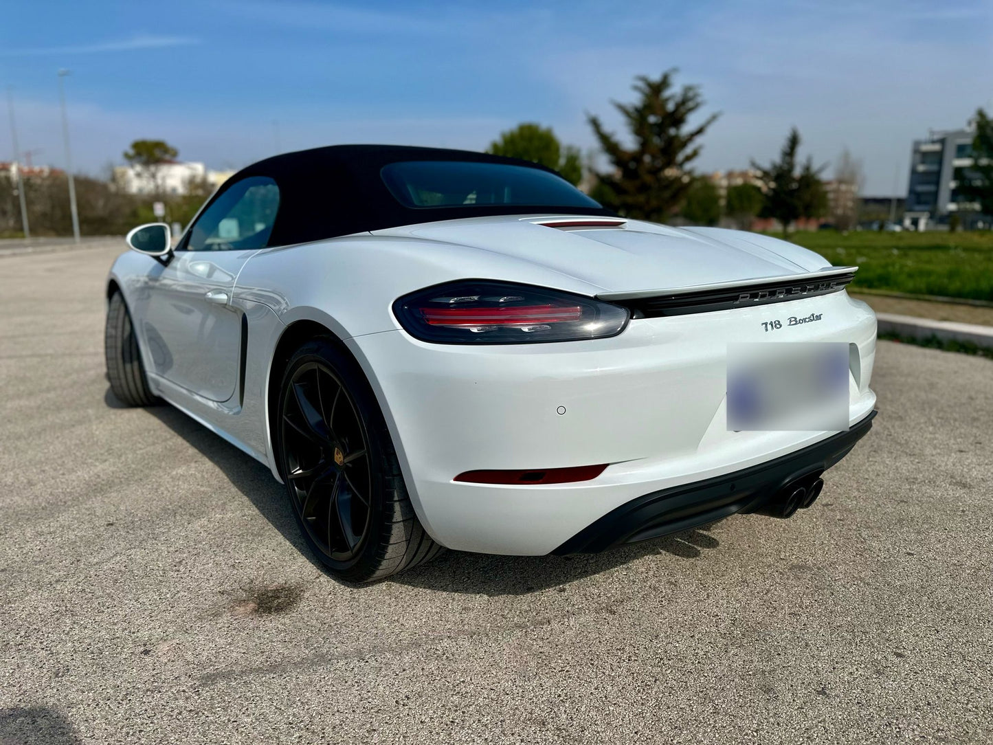 PORSCHE - BOXSTER (2022- km 12.000 - Benzina)