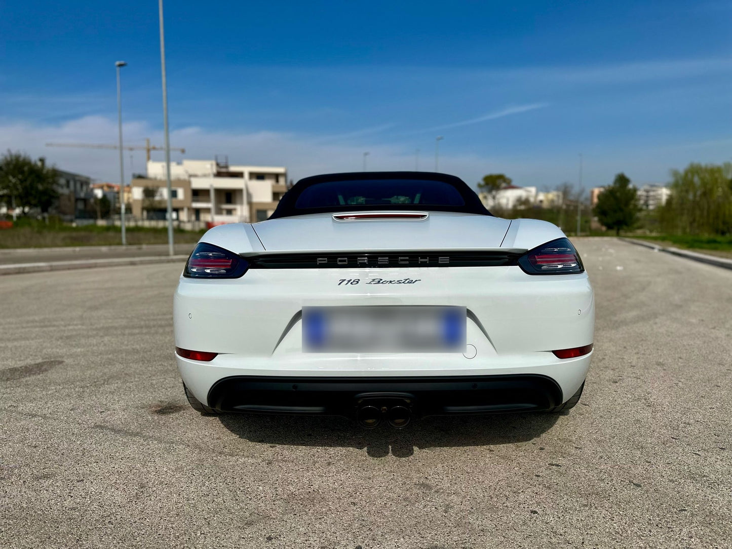 PORSCHE - BOXSTER (2022- km 12.000 - Benzina)