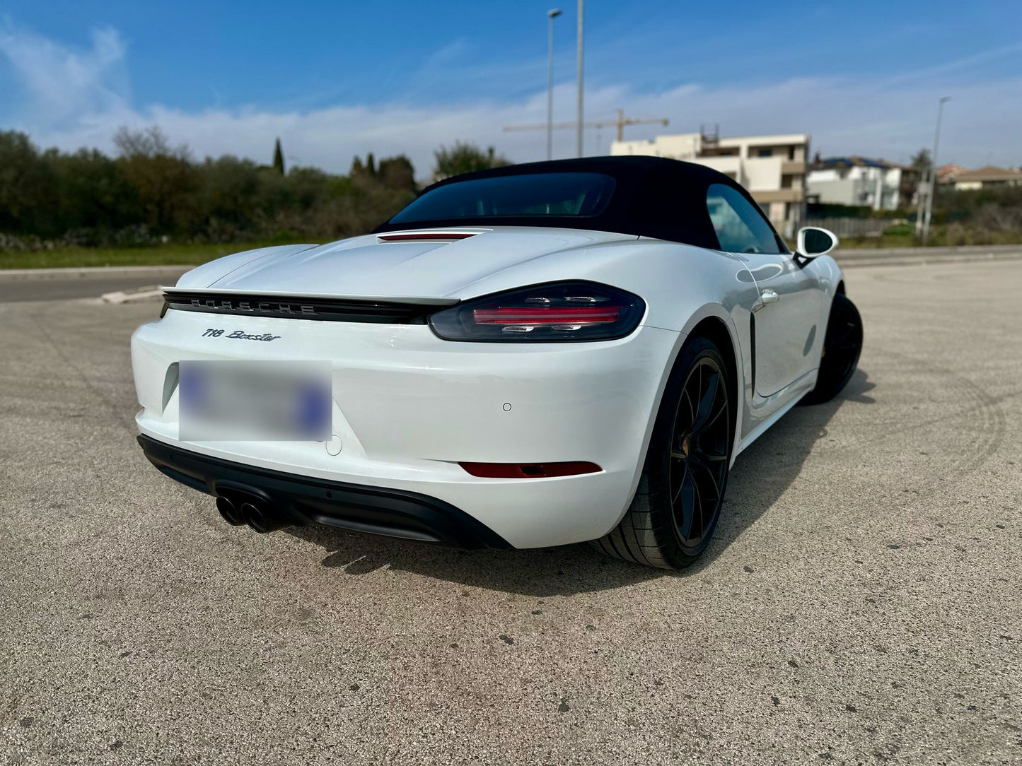 PORSCHE - BOXSTER (2022- km 12.000 - Benzina)