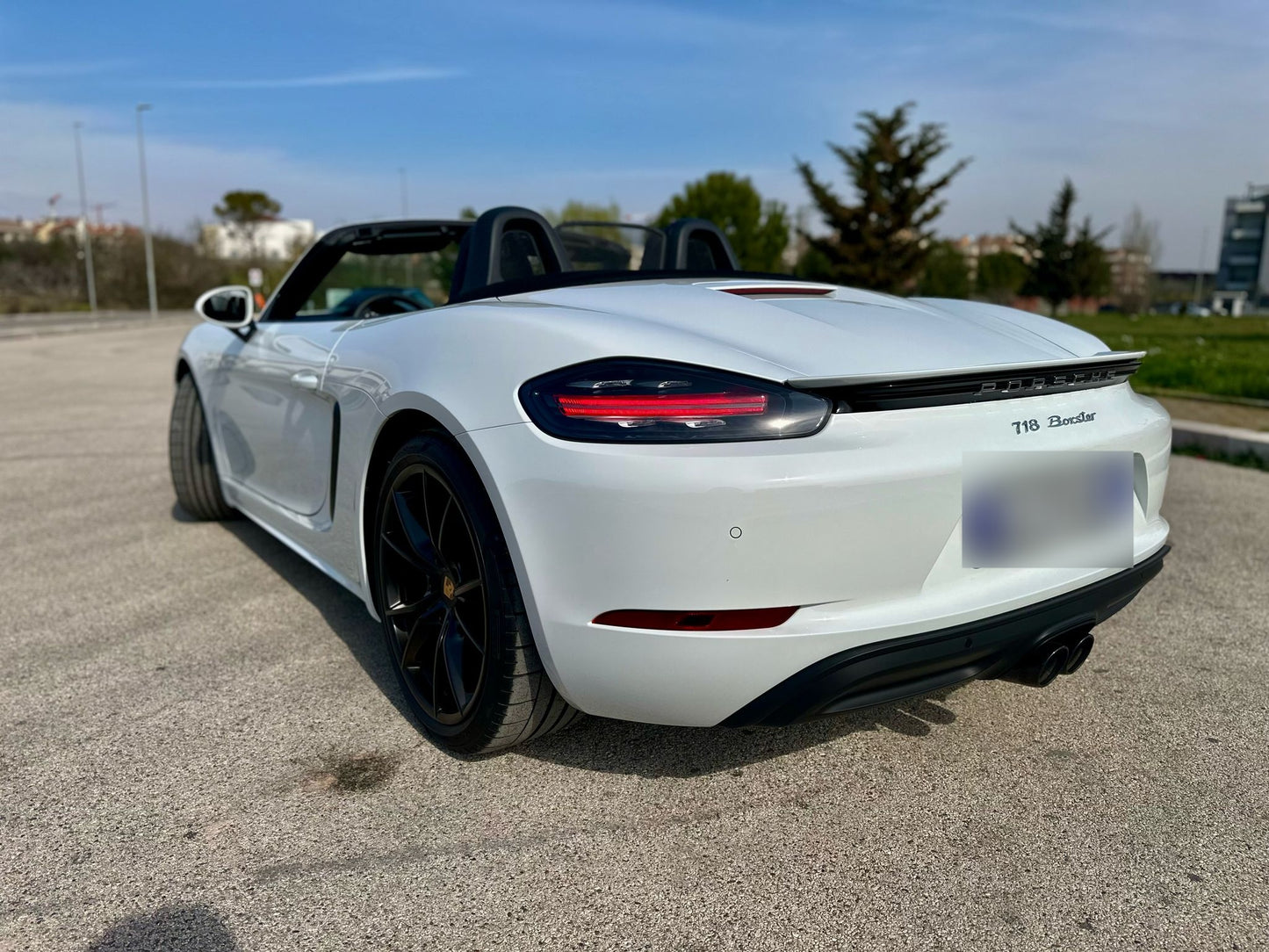PORSCHE - BOXSTER (2022- km 12.000 - Benzina)