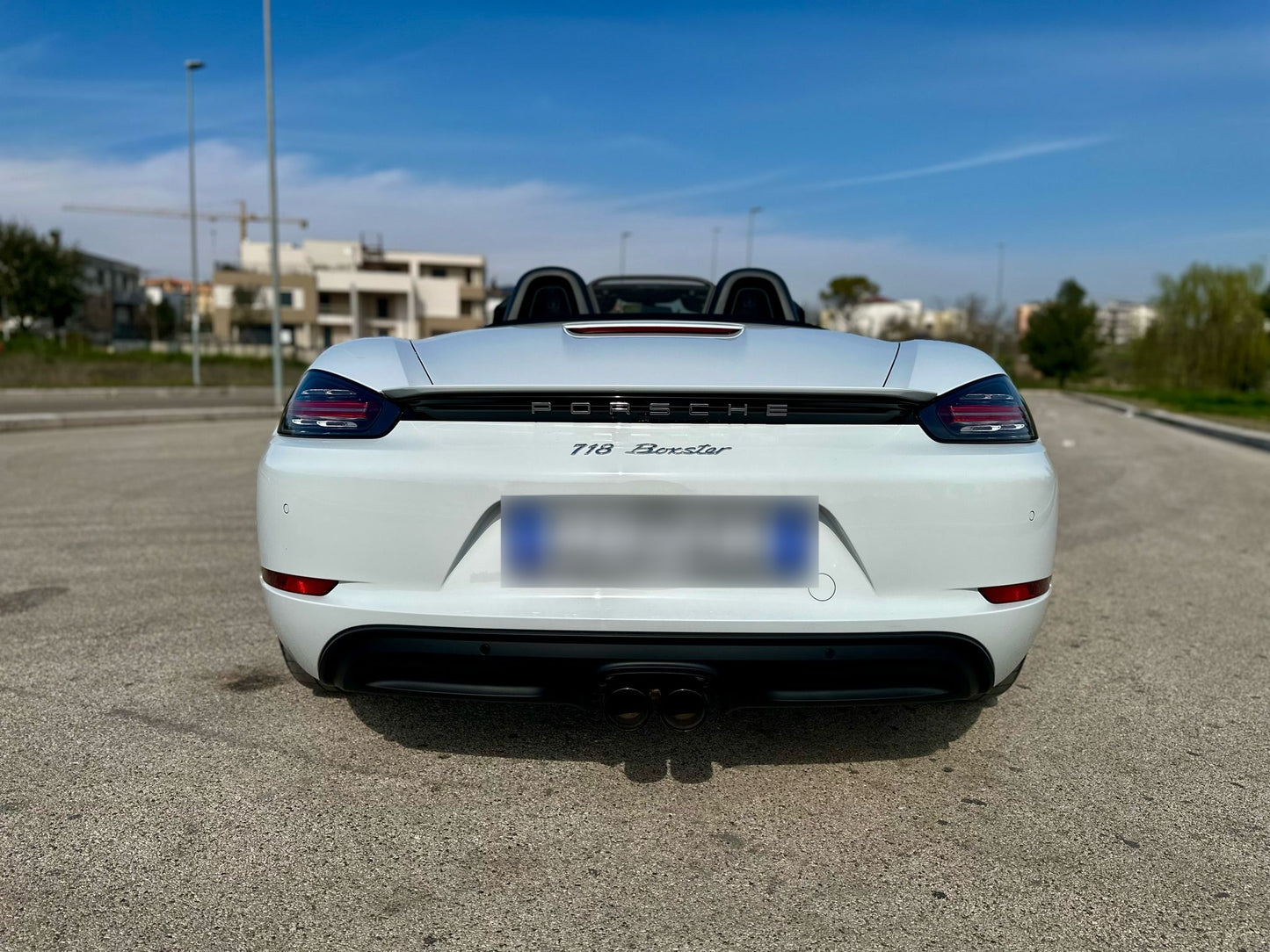 PORSCHE - BOXSTER (2022- km 12.000 - Benzina)