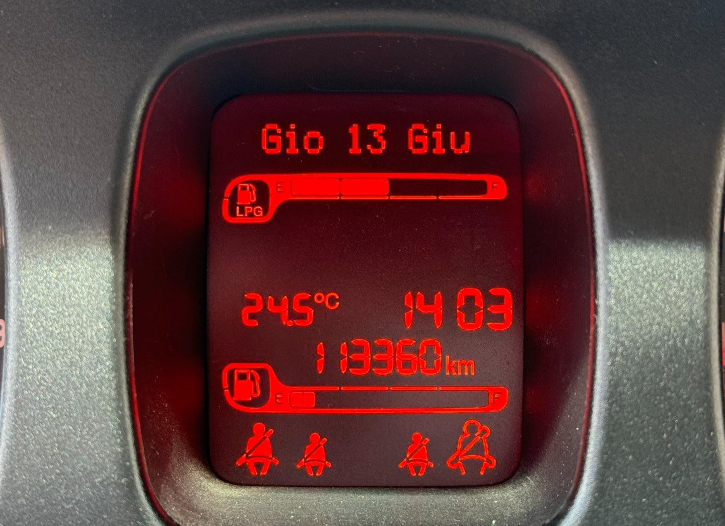 FIAT - PANDA (2014 - km 113.360 - Gpl)